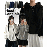 Forean Open Shoulder Boxy String Hoodie