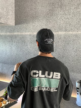 Look グラフィティピグメントクラブグラフィックオーバーサイズショートスリーブTシャツ