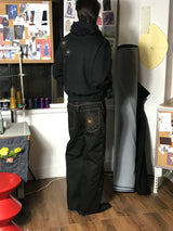  [Hand-Made「007」] Snowflake Studded Pants_Black