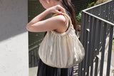 Glow Bamboo Handle Bag - Lime