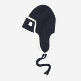 エッジ イヤーフラップビーニー (Black)