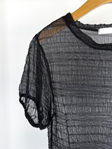 SHEER PUFF BLOUSE (4C)