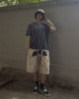 Fade out fake pocket tee NV