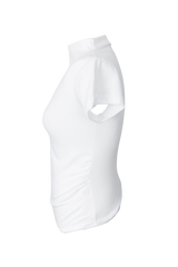 Half neck shirring T (3color)