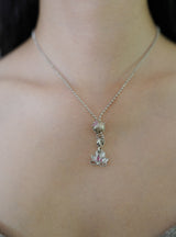 [春] - White lotus (白蓮) necklace