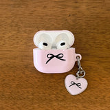 リボングロッシーエアポッドケース (Pink)