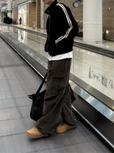 LOG CORDUROY CARGO PANTS