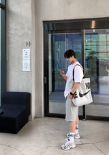 モーズリー バミューダ ピンタック ショーツ