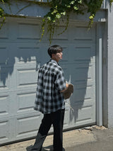 ASCLO Retro Check Short Sleeve Shirt (3color)