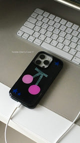 Twinkle Cherry Epoxy Case