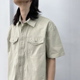 Light Sand Double Pocket Shirt