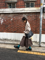 ウィールオンブレチェックシャツ (2color)