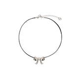 Cutie Loop Ribbon Necklace_2 color
