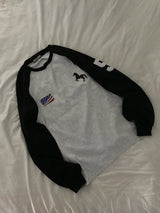 NICKEL DONKEY RAGLAN LONG SLEEVE