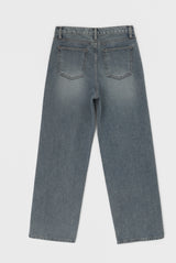 [B-DENIM] STANDARD WIDE JEANS 045