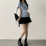 Lipo Pintuck Belt Set Banding Miniskirt