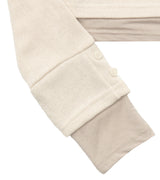  LAYERED BUTTON T (IVORY)