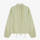 Big Pocket String Shirt Green