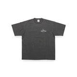 "TRUE LOVE" PRINTED S/S WASHED T-SHIRT