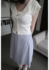 Lovely frill cardigan (4color)