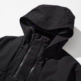 3 Layer Hard Shell Mid-Jacket - BLACK