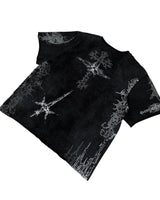 "ØNYX WAXED T SHIRT" 