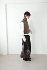 pocket hobo leather bag