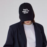 TMV Lettering Ball Cap / Twill Black