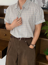 ハイディ チェック ショートスリーブシャツ