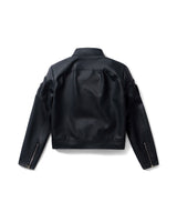 パデッドショルダー レザージャケット