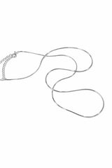 925 Silver Layered Thread Necklace