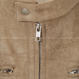 Miele YKK Suede Biker Jacket
