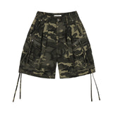 カーゴレタリングバミューダパンツ(Khaki Camo) F25QD889