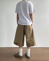 Log Bermuda Cotton Pants