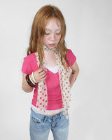 SOFT RIB V-NECK TEE