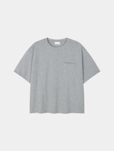 ASCLO ポケットクロップ半袖Tシャツ (3color)