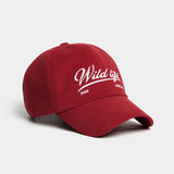 WILD LIFE CAP DARK RED