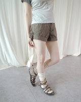 トープロールアップ ショートパンツ