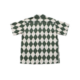 ARGYLE FUNK HALF SHIRTS GREEN