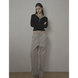 COTTON CANDY PANTS-LIGHT GRAY
