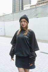 デタッチャブルスリーブ Tシャツ | 茉ひる × LAKH
