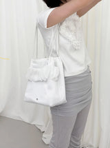 フリリッシュショルダーバッグ (white)
