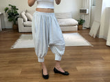 puff capri pants