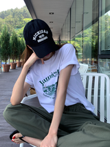 アンディハウスレタリング半袖Tシャツ / 3 colors