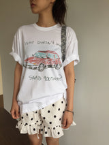 ミニカーオーバーフィットTシャツ (2color)
