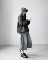 Lumos Pintuck Bermuda Denim
