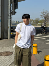 Ponte layered short sleeve t-shirt