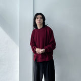 Side-Button Knit Top