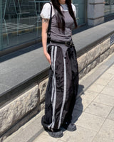 Unbalanced long Sleeveless