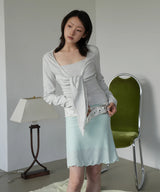 CottonSpan Bolero Top (2sizes) - Melange